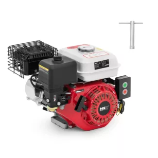 4-tahtimoottori – 6,5 hv – yksisylinterinen – automaattinen käynnistys napin painalluksella