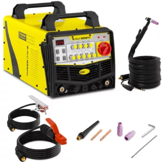 Alumiinihitsauskone – 225 A – 230 V – pulssi