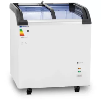 Arkkupakastin – 180 L – Royal Catering – lasiovet