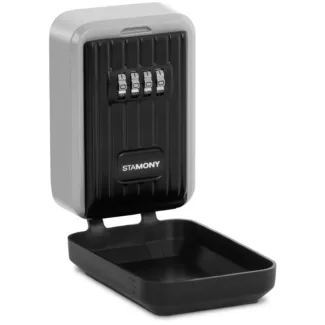 Avainsäilö – numerolukko – seinäkiinnitys – kannella Avainsäilö – numerolukko – seinäkiinnitys – kannella