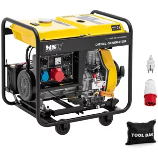 Dieselaggregaatti – 1650 / 4600 W – 12,5 l – 230/400 V – liikuteltava – AVR – Euro 5