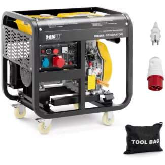Dieselaggregaatti – 2830 / 8500 W – 30 l – 240/400 V – liikuteltava – AVR – Euro 5