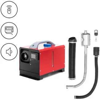 Diesellämmitin – 12 V – 8 kW – polttoainesäiliö 4,5 l Diesellämmitin – 12 V – 8 kW – polttoainesäiliö 4,5 l
