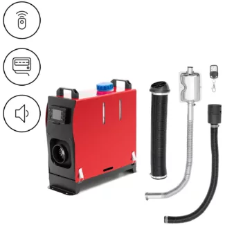 Diesellämmitin – 12 V – 8 kW – polttoainesäiliö 5,5 l Diesellämmitin – 12 V – 8 kW – polttoainesäiliö 5,5 l