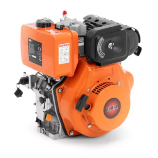Dieselmoottori – 11 hv / 8,2 kW – yksisylinterinen – vetokäynnistys