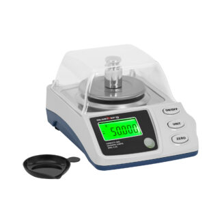 Digitaalinen tarkkuusvaaka – 0,1 – 120 g / 0,005 g – Ø 68 mm – tuulensuoja