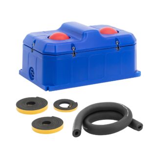 Eristetty juoma-astia – 2 kammiota – pakkasenkesto -30 °C – 85 l