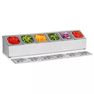 GN-teline – sis. 6 GN 1/6-astiaa kansineen