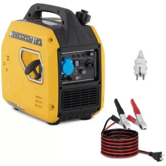 Generaattori Bensiiniaggregaattori – 2100 W – 230 V AC / 12 V DC – vedä käynnistin