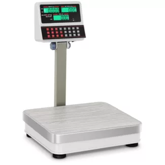 Hinnoitteluvaaka – 100 kg / 10 g – valkoinen – LCD