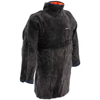 Hitsausesiliina – lehmän haljasnahka – koko XXL – nylonhihna