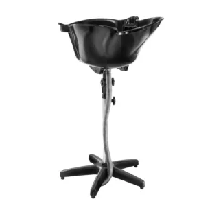 Hiustenpesuallas – 50 x 49 x 99 cm – musta