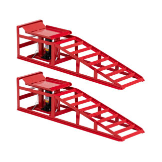 Hydraulinen ajoramppi – 2000 kg – korkeus 235-325 mm – 2 kpl