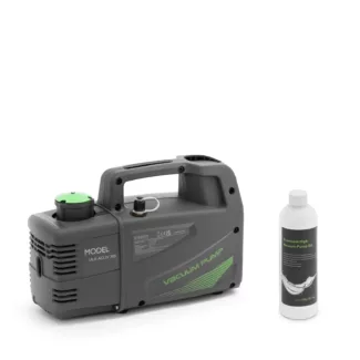 Ilmalämpöpumpun tyhjiöpumppu – syttyville kylmäaineille – 186 W – kaksivaiheinen rakenne