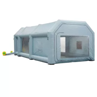 Ilmatäytteinen maalauskammio – 8 x 4 x 3 m – 950 W:n puhallin