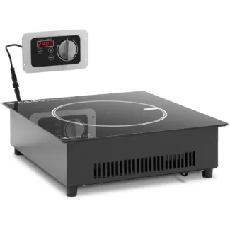 Induktiokeittolevy – sisäänrakennettava – 22 cm – 10 tasoa – ajastin – Royal Catering