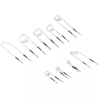 Induktiokelat – 9 kelaa – 3 – 50 mm – messinki/lasikuitu