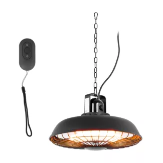 Infrapunakattolämmitin – 600 / 1200 / 1800 W – kaukosäätimellä