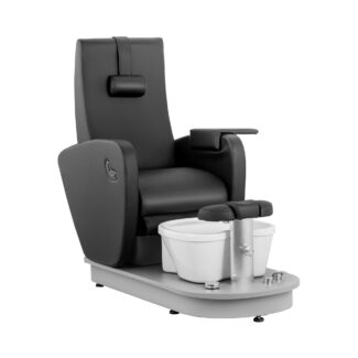 Jalkahoitotuoli – sähkökäyttöinen – jalkakylvyllä – 115 W – 200 kg – musta Jalkahoitotuoli – sähkökäyttöinen – jalkakylvyllä – 115 W – 200 kg – musta