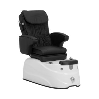 Jalkahoitotuoli – sähkökäyttöinen – valaistulla jalkakylvyllä ja hierontatoiminnolla – 105 W – 150 kg – musta