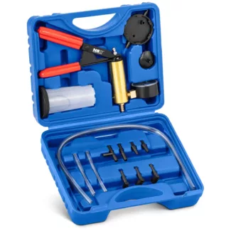 Jarrujen ilmauslaite – tyhjiötesteri – 15 -osainen – Muovi (PVC, PP) / hiiliteräs