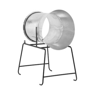 Joulukuusisuppilo – syöttöaukko: Ø 70 cm – ulostulo: Ø 60 cm – sinkitty teräs