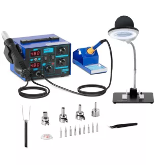 Juotosasema integroidulla teholähteellä – 2 näyttöä – 700 W