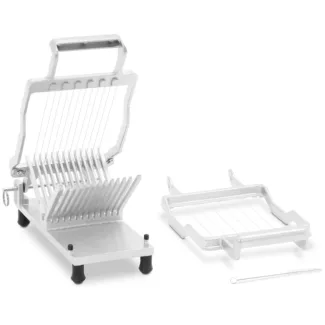 Juustoleikkuri – 2 leikkuukehikkoa – ruostumatonta terästä / alumiinia – Royal Catering