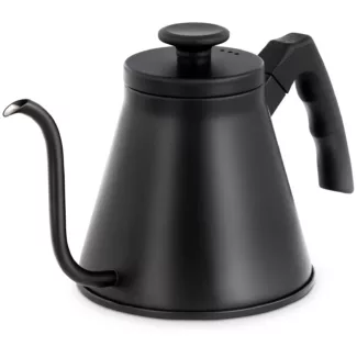 Kahvipannu – 1,2 l – ruostumaton teräs – musta