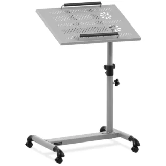 Kannettavan tietokoneen pöytä – korkeussäädettävä 52 x 33 cm – pyörät