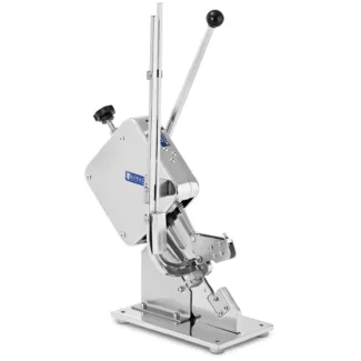 Käsikäyttöinen makkaransulkija – rauta (kromattu) / ruostumaton teräs – Royal Catering