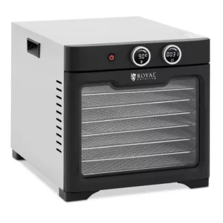 Kasvikuivuri – 8 kuivaustasoa – 26 l – 800 W – Royal Catering