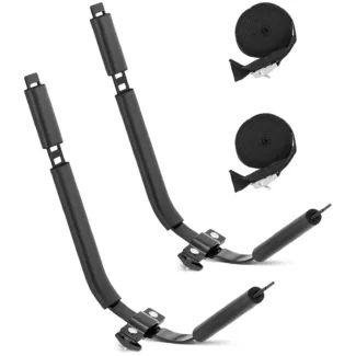 Kattoteline kajakille – J-muoto – 75 kg – 2 kpl