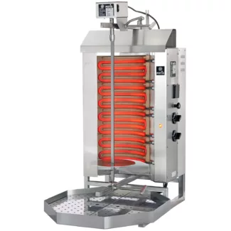 Kebab-grilli – 6000 W – jopa 30 kg lihaa