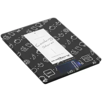 Keittiövaaka – 8 kg / 8 – 22 x 17 cm – LCD – design