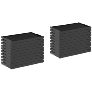 Keskiseinä kehyksellä – 20 kpl – muovi – 483×232 mm