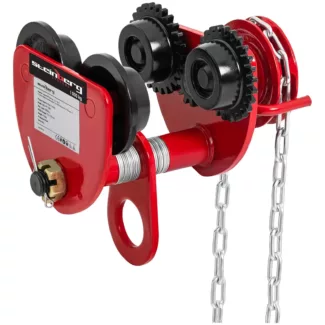 Ketjusiirtovaunu – 1 000 kg – laippaleveys 77 – 133 mm