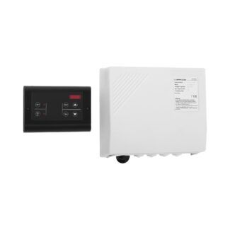 Kiukaan ohjauskeskus – LED-näyttö – Uniprodon kiukaille