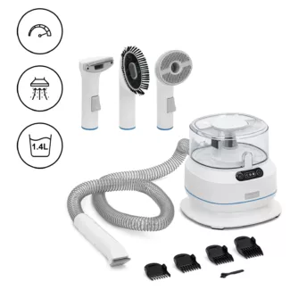 Koiran trimmerisarja imurilla – akkutrimmeri – 5 lisälaitetta – 350 W