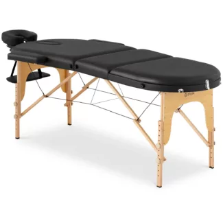 Kokoontaitettava hierontapöytä – 185-211 x 70-88 x 63-85 cm – 227 kg – musta