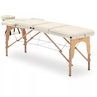 Kokoontaitettava hierontapöytä – 185 x 60 x 60 – 85 cm – 227 kg – Beige