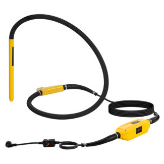 Korkeataajuuksinen betonivibra muuntimella – 1 000 W – 425 x 32 mm – 230 V