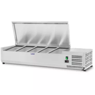 Kylmävitriini – 150 x 39 cm – 6 GN 1/3-astiaa