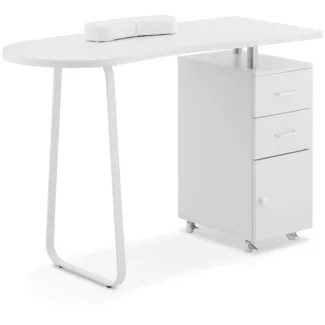 Kynsipöytä – 2 laatikkoa – 4 pyörää