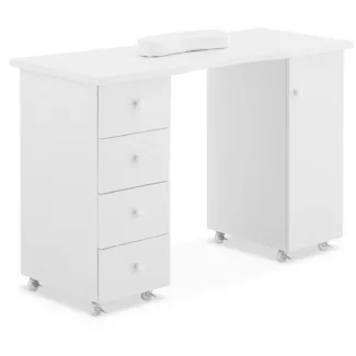 Kynsipöytä – 4 laatikkoa – 8 pyörää