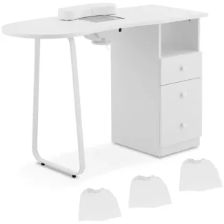 Kynsipöytä imurilla – 3 laatikkoa