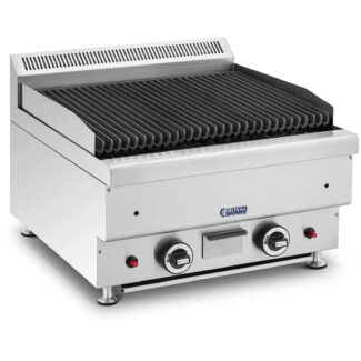 Laavakivigrilli – 2 x 7200 W – 50 x 47 cm – 0 – 460 °C – Royal Catering