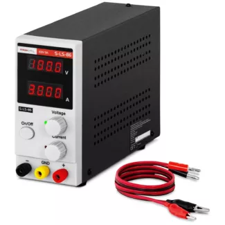Laboratoriovirtalähde – 0-100 V – 0-3 A DC – 300 W