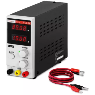 Laboratoriovirtalähde – 0-30 V – 0-10 A DC – 300 W