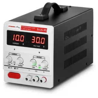 Laboratoriovirtalähde – 0 – 30 V, 0 – 10 A DC – 300 W